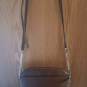 Michael Kors Tan Crossbody Bag with Chain Strap